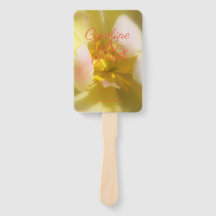 Mariage floral jaune doux