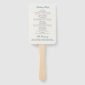 Éventail Mariage géométrique en treillis marocain (Dos)