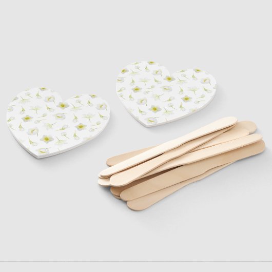 Éventail Mariage Joy Hand Fans (Non-assemblé)