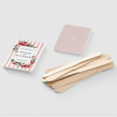 Éventail Mariage Mauve Chalk (Non-assemblé)