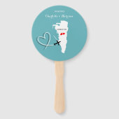 Éventail Mariages de destination Gibraltar (Devant)