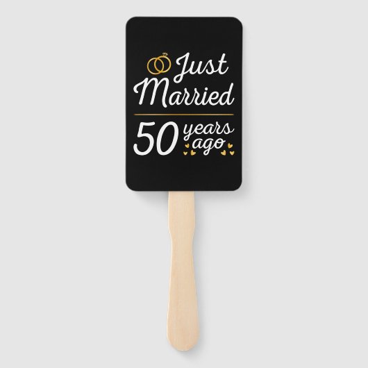 Éventail Marié Il Y A 50 Ans (Dos)
