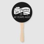 Éventail Marié Il Y A 60 Ans V (Dos)