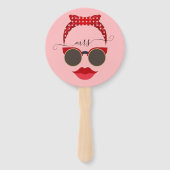 Éventail Mariée ou chambre M. Mme Mariage Fan main (Devant)