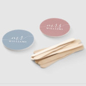 Éventail Mariée ou mariée personnalisée M. Mme Mariage Jeu (Non-assemblé)