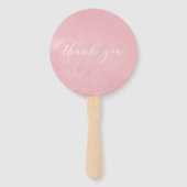 Éventail Marsala - Baby shower d'automne Bourgogne et Brous (Dos)