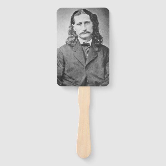 Éventail Marshal Wild Bill Hickok Old West Gunfighter (Devant)