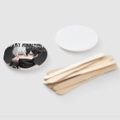 Éventail Masque de garçon anime esthétique - Accessoire de (Non-assemblé)