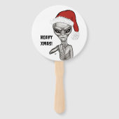 Éventail Mauvais Alien, Lourds Noël ! (Dos)
