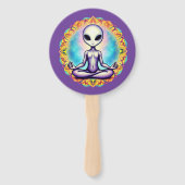 Éventail Méditation galactique (Dos)