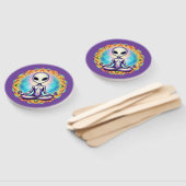 Éventail Méditation galactique (Non-assemblé)