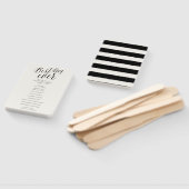 Éventail Meilleur Jour Jamais Simple Script Programme Chic (Non-assemblé)