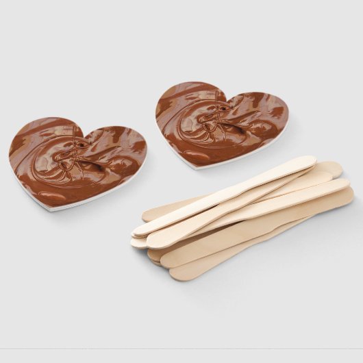 Éventail Melted chocolate texture (Non-assemblé)