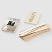 Éventail Mémorial funéraire Ocean Sunrise (Non-assemblé)