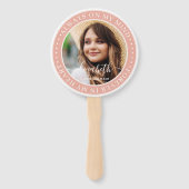 Éventail Mémorial toujours dans mon esprit élégant ventilat (Dos)