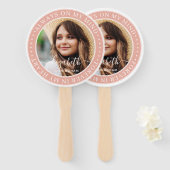 Éventail Mémorial toujours dans mon esprit élégant ventilat (Devant et derrière)