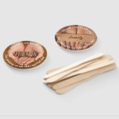 Éventail Merci à nos amis et fan de famille (Non-assemblé)