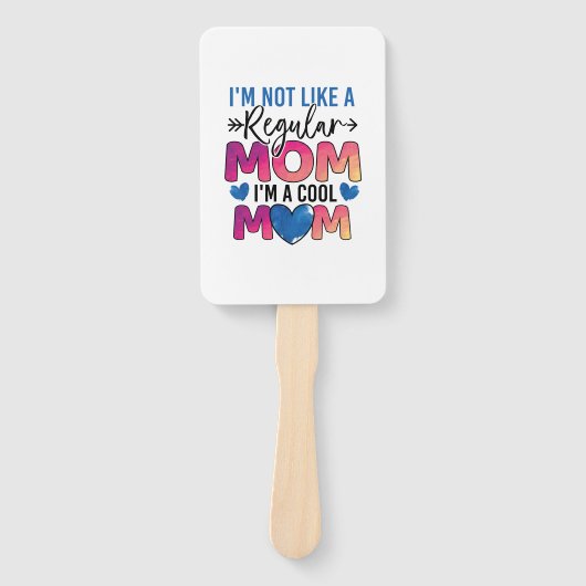 Éventail Mère Cadeau Je Suis Une Maman Cool (Devant)