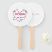 Éventail Mère de la mariée (Devant et derrière)