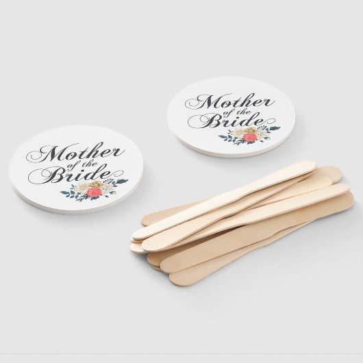 Éventail Mère du Mariage de mariée | Ventilateur à main (Non-assemblé)