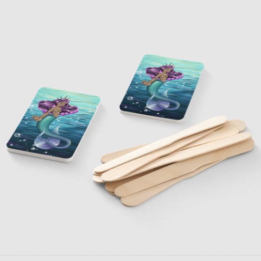 Éventail Mermaid Iole (Non-assemblé)