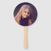 Éventail Mermaid Thème Anniversaire de la fête Photo (Dos)