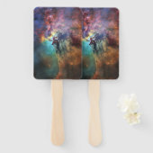 Éventail Mers tempétueuses de la lagune Nebula à Sagittariu (Devant et derrière)