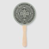 Éventail Mexicaine Aztec Sun Stone Maya Calendrier 1 (Devant)