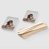 Éventail Modern Elegant Photo She Did It Grad (Non-assemblé)