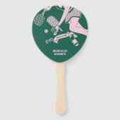 Éventail Modern Pickleball & Prosecco Bachelorette Weekend (Devant)