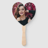 Éventail Moderne chic chic rose doux 16 (Dos)