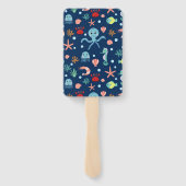 Éventail Monde marin (Dos)