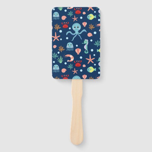 Éventail Monde marin (Devant)