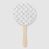Éventail Monochrome Geometric Texture|Seamless Diamond Look (Dos)