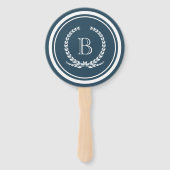 Éventail Monogram design (Dos)