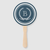 Éventail Monogram design (Devant)