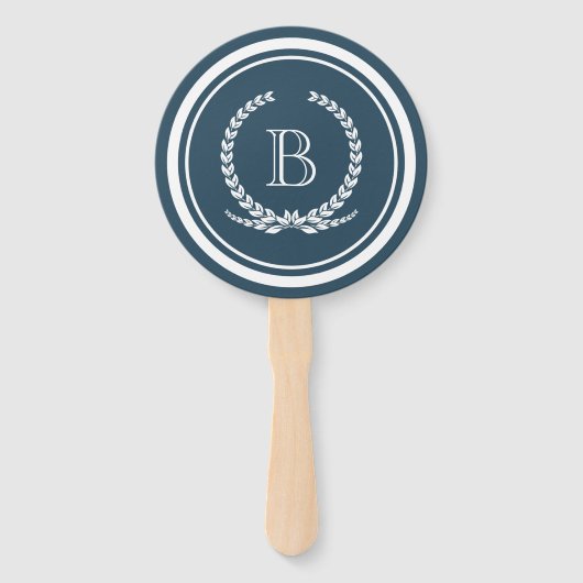 Éventail Monogram design (Devant)