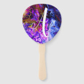 Éventail Monogramme mondial Imaginaire (Dos)