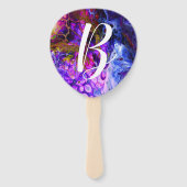 Éventail Monogramme mondial Imaginaire (Devant)