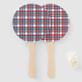 Éventail Motif (Devant et derrière)