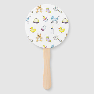 Éventail Motif baby shower