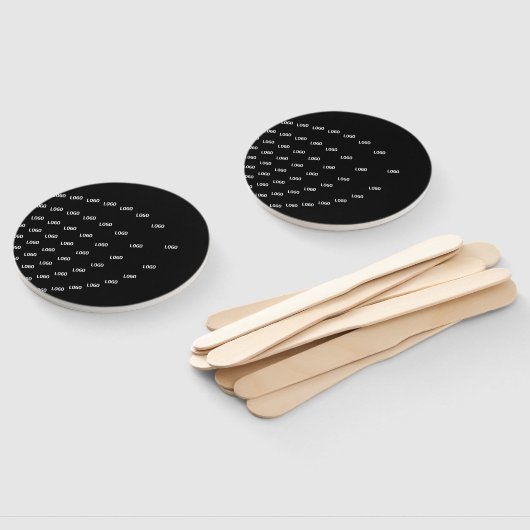 Éventail Motif unique avec logo/image téléchargée (Non-assemblé)