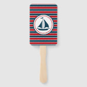Éventail Nautical design (Dos)