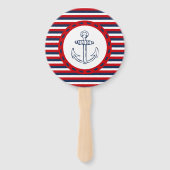 Éventail Nautical design (Dos)