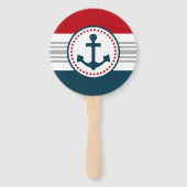 Éventail Nautical design (Dos)