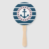 Éventail Nautical design (Dos)