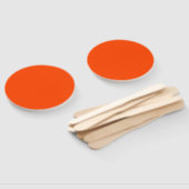 Éventail Neon, Ensemble Vivid Orange Cornhole (Non-assemblé)