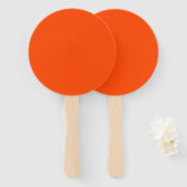 Éventail Neon, Ensemble Vivid Orange Cornhole (Devant et derrière)