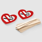 Éventail No Love For Smoking Sign (Non-assemblé)
