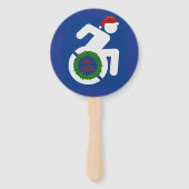 Éventail Noël Handicapé (Dos)